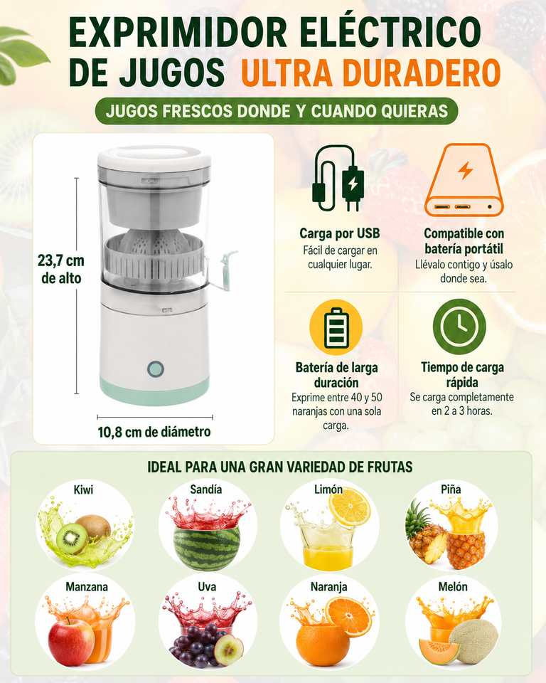 Exprimidor Eléctrico Citrus Juicer